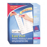 Easy Peel Laser Address Labels, 7500/Box