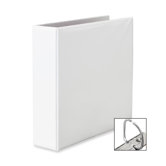 EZD Nonstick View Binder, 2" Capacity, 8-1/2"x11", White