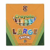 Large Tuck Box Crayons (8/Box)