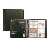 Deluxe Leather Business Card Case