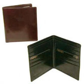 Hand Stained Italian Leather Executive Hipster Wallet
