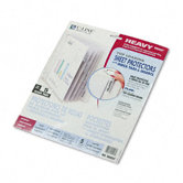 Polypropylene Sheet Protectors with Index Tabs (5/Set)