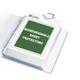 Bio Sheet Protectors with Standard Weight (10/Pack)