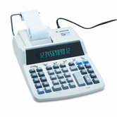 MP27D Desktop Calculator, 12-Digit Fluorescent, Two-Color Printing