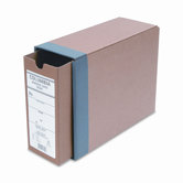 Globe-Weis Recycled Fiberboard Binding Case, 11 x 8.5, 3-1/8" Capacity