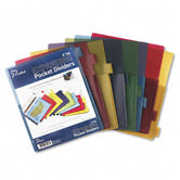 Poly Expanding Pocket Index Dividers, 8-Tab, Letter