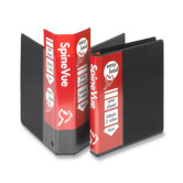 Slant-D View Binder, 1" Capacity, 8-1/2"x11", Black