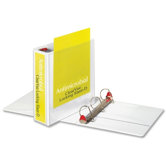 Antimicrobial Binder, Slant-D Ring, 11"x8-1/2",Cap 3", WE