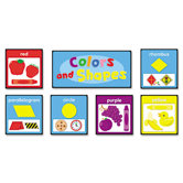 Quick Stick Bulletin Board Set, Colors and Shapes