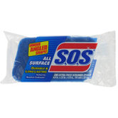 S.O.S. All Surface Scrubber Sponge
