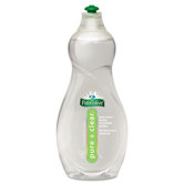 Pure and Clear Dish Liquid, Light Scent, 25 Oz Bottle