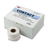 Garvey One-Line Pricemarker Labels, 0.43" x 0.8", 1200/Roll, 16 Rolls/Box