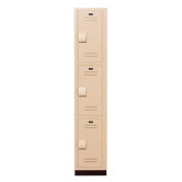 Plastic Locker - Triple Tier - 1 Section