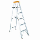 Louisville #428 Eight-Foot Folding Aluminum Step Ladder
