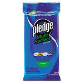Pledge Multi-Surface Cleaner Wet Wipes, Cloth, 25/Pack