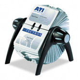 Visifix Rotary Business Card File Holds 400 Cards