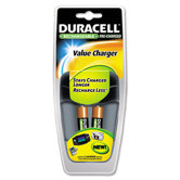 Value Charger, 2 Precharged Rechargeable AA NiMH Batteries