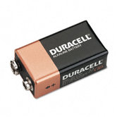 Coppertop Alkaline Batteries, 9V, 4/pack