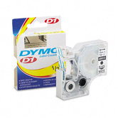 D1 Standard Tape Cartridge for Label Makers, 1/2In X 23Ft