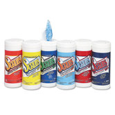 Scrubs Cleaning and Disinfecting Wipes, Cloth, 50/Canister, 6/Carton