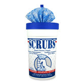 Scrubs Cloth Hand Cleaner Towels, 30/Canister