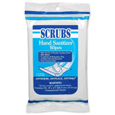 Hand Sanitizer Wipes, Low-Alcohol, 10 per Pack