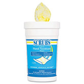 Scrubs Antimicrobial Hand Sanitizer Wipes, 120/Bucket