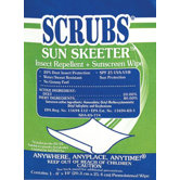SUN SKEETER� Insect Repellent + Sunscreen Towel - sun skeeter insect repellent + sunscreen towelle