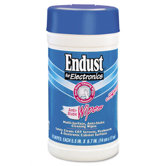 Antistatic Premoistened Cloth Wipes for Electronics, 70/Tub