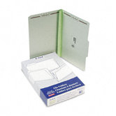 Pressboard Folders with Two 3" Capacity Fasteners, Legal, 25/Box