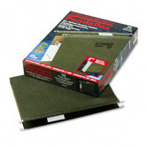Reinforced 1" Extra Capacity Hanging Folders, Letter, 25/Box
