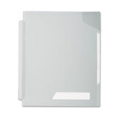 Project Pocket, w/ 3 Dividers, Letter, Clear