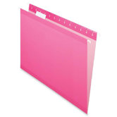 Reinforced Hanging File Folders, Letter, 25/Box