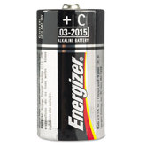 Max Alkaline Batteries, C, 2 Batteries/Pack