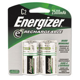 E2 Nimh Rechargeable Batteries, C, 2 Batteries/Pack