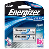 AA e&sup2; Lithium Photo Battery (2 Pack)