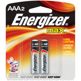 AAA Advanced Formula Alkaline Battery (2 Pack)