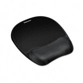 Mouse Pad with Wrist Rest, Nonskid Back, 8 X 9-1/4