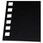 ProClick Presentation Covers, 8 1/2 x 11, Black, 25 per Pack