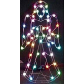 50-Light LED Color Changing Angel with 8 Multi Functions