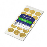 Self-Adhesive Embossed Seals, 54/Pack