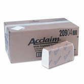 Acclaim 1-Fold Paper Towel, 10-1/4 x 9-1/4, WE, 250/pack, 16/ctn