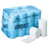 Compact Coreless Bath Tissue in White