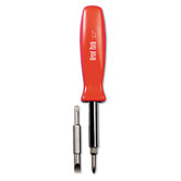 4-In-1 Screwdriver with Interchangeable Phillips/Standard Bits
