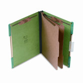 Pressboard Hanging Classification Folder, Letter, Emerald Green