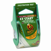 EZ Start Carton Sealing Tape/Dispenser, 1-7/8" x 22 Yards, 1-1/2" Core