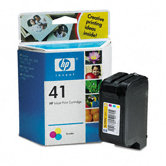 51641A (HP41) Inkjet Cartridge, Tri-Color (Cyan, Magenta, Yellow)