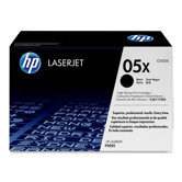 Ce505Xd (05X) High-Yield Toner Cartridge, 6, 500 Page-Yield, 2/Pack