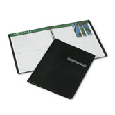 Earthscapes Weekly Appointment Book, 8-1/2 x 11, Black, 2013