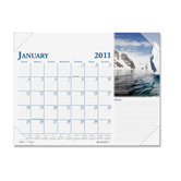 Earthscapes Photographic Monthly Desk Pad Calendar, 22 x 17, 2013